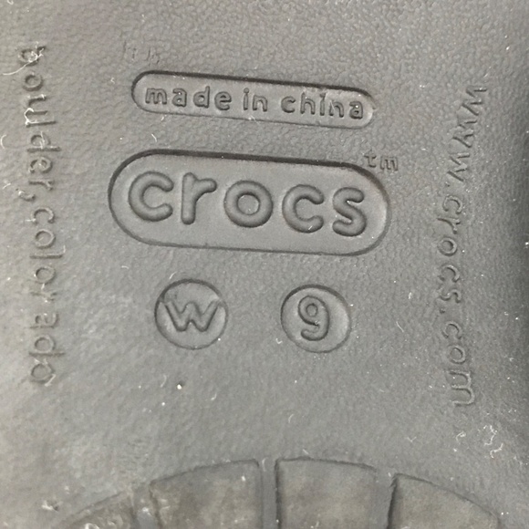 CROCS Kadee Ballet Flats Black Slip On Flats Women’s Size 9 - Picture 15 of 15